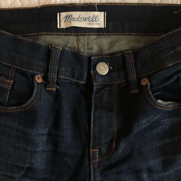 Madewell Dark wash skinny jeans size 24 - Picture 3 of 6